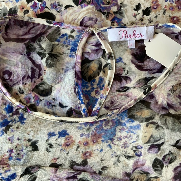 PARKER floral silk blouse - Picture 12 of 14